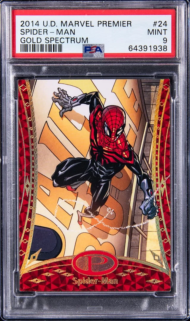 2014 Upper Deck Spider-Man Marvel Premier Gold Spectrum #24 card image