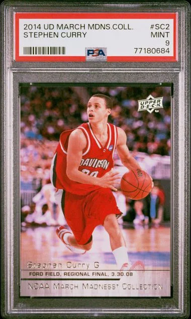 2014 Upper Deck Stephen Curry March Madness Collection #Sc2 card image