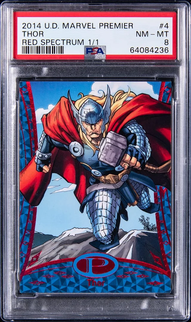 2014 Upper Deck Thor Marvel Premier Red Spectrum #4 card image