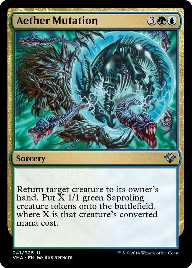 2014 Vintage Masters Aether Mutation uncommon #241 unlisted card image