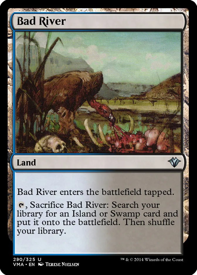 2014 Vintage Masters Bad River uncommon #290 unlisted card image