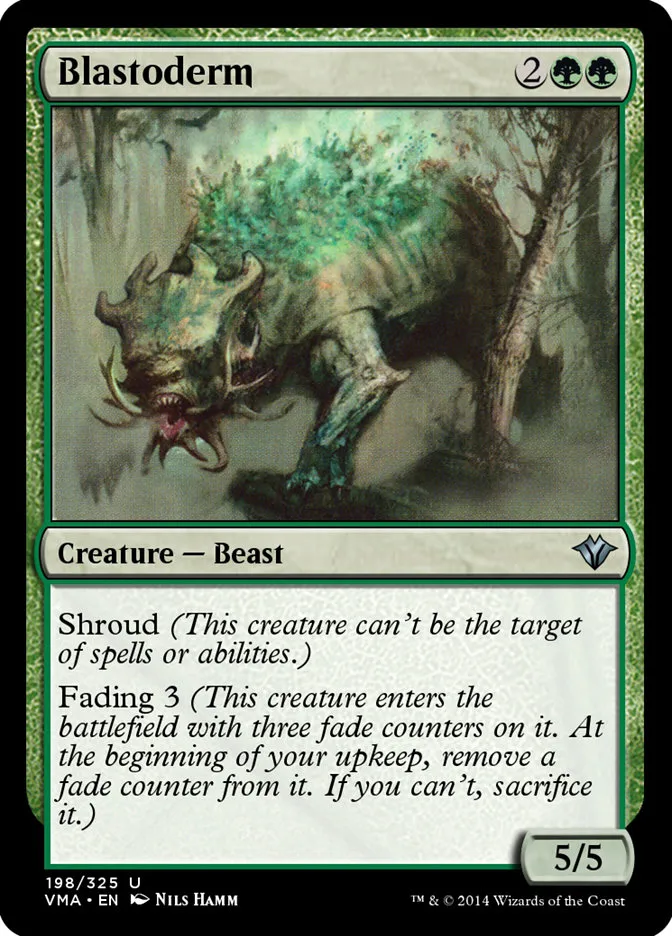2014 Vintage Masters Blastoderm uncommon #198 unlisted card image