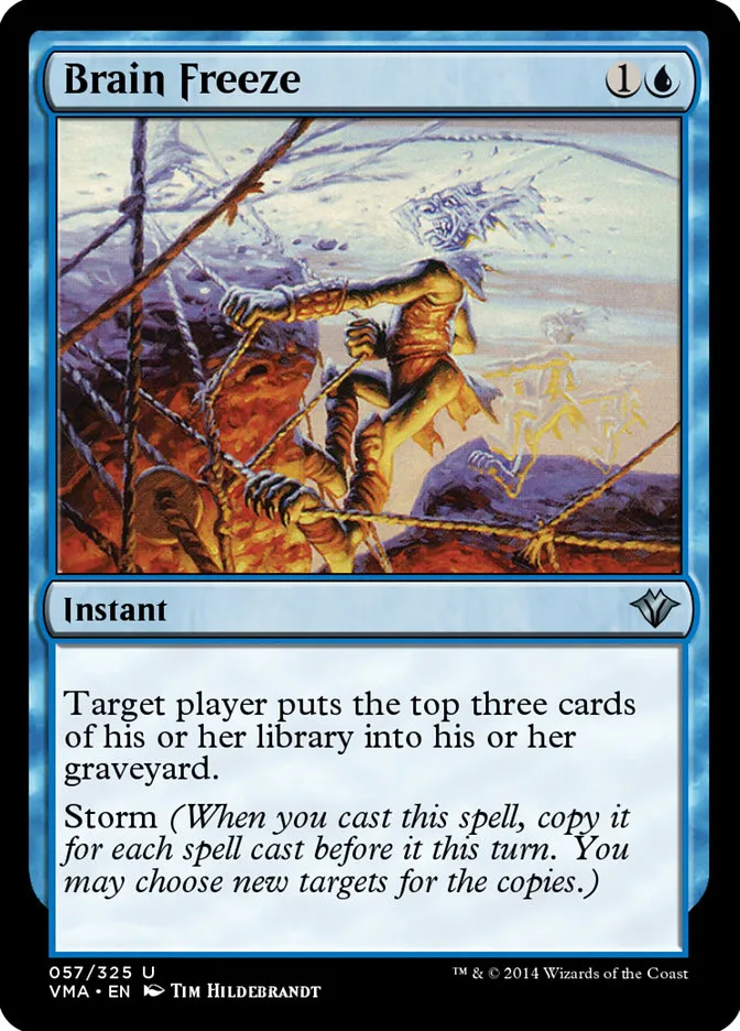 2014 Vintage Masters Brain Freeze uncommon #57 unlisted card image