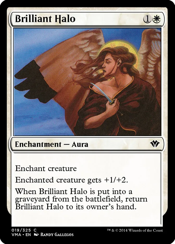 2014 Vintage Masters Brilliant Halo common #19 unlisted card image