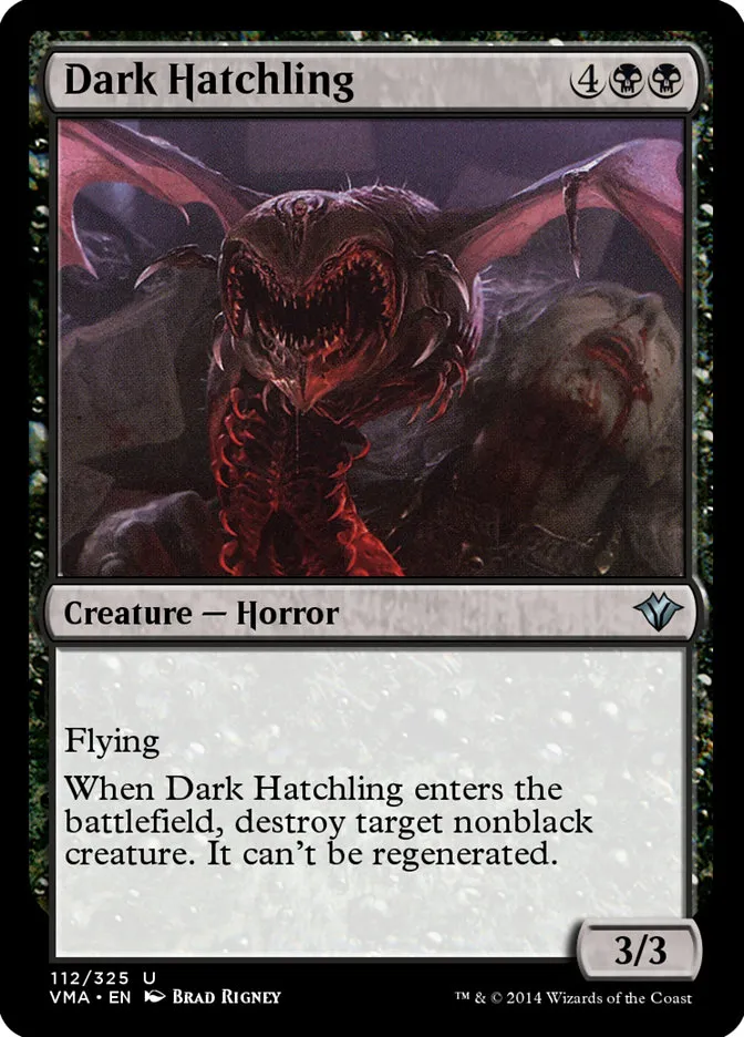 2014 Vintage Masters Dark Hatchling uncommon #112 unlisted card image