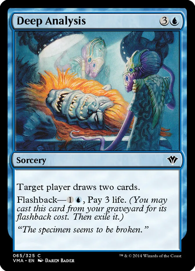 2014 Vintage Masters Deep Analysis common #65 unlisted card image