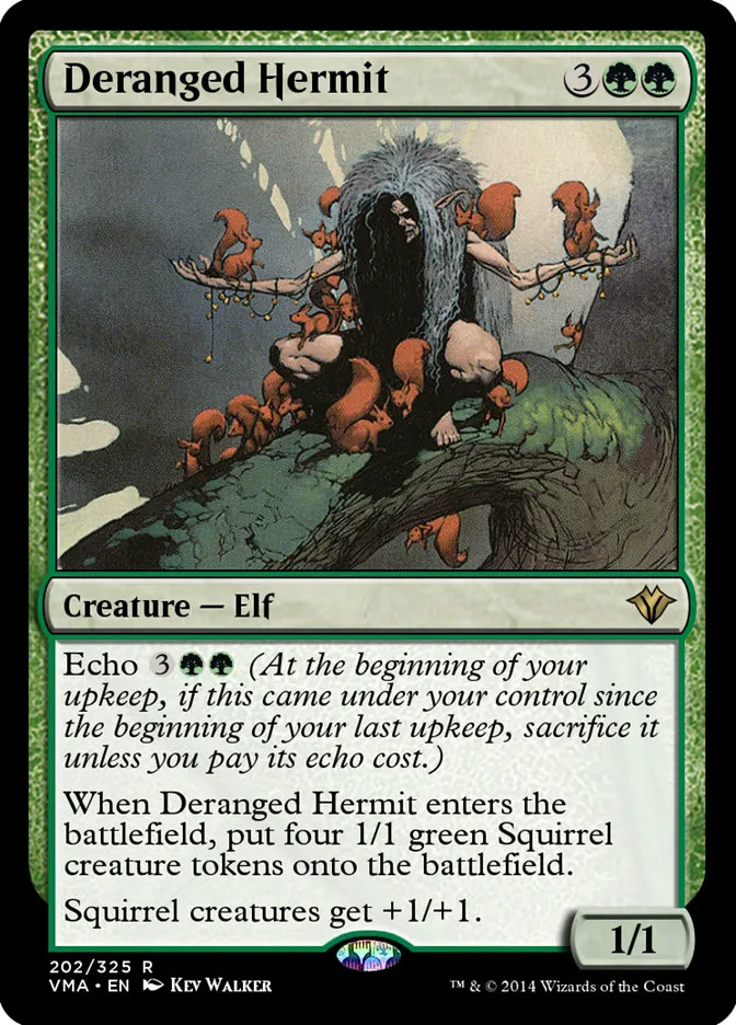 2014 Vintage Masters Deranged Hermit rare #202 unlisted card image
