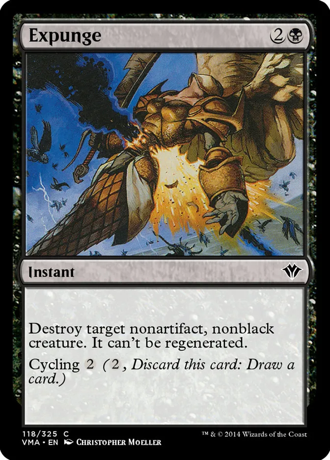 2014 Vintage Masters Expunge common #118 unlisted card image