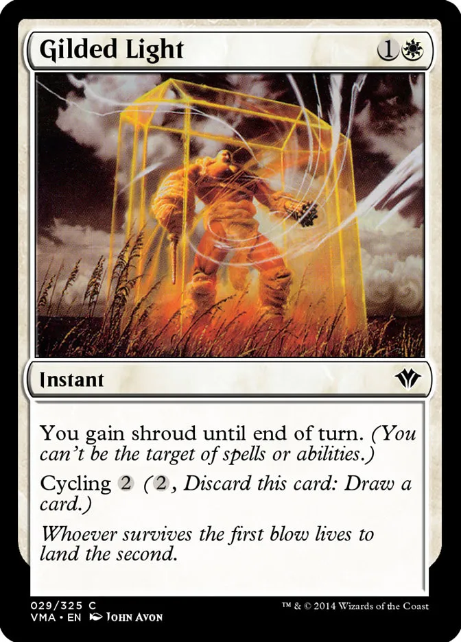 2014 Vintage Masters Gilded Light common #29 unlisted card image