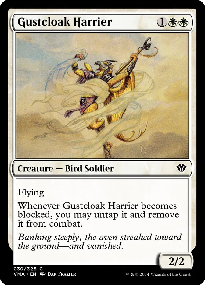 2014 Vintage Masters Gustcloak Harrier common #30 unlisted card image