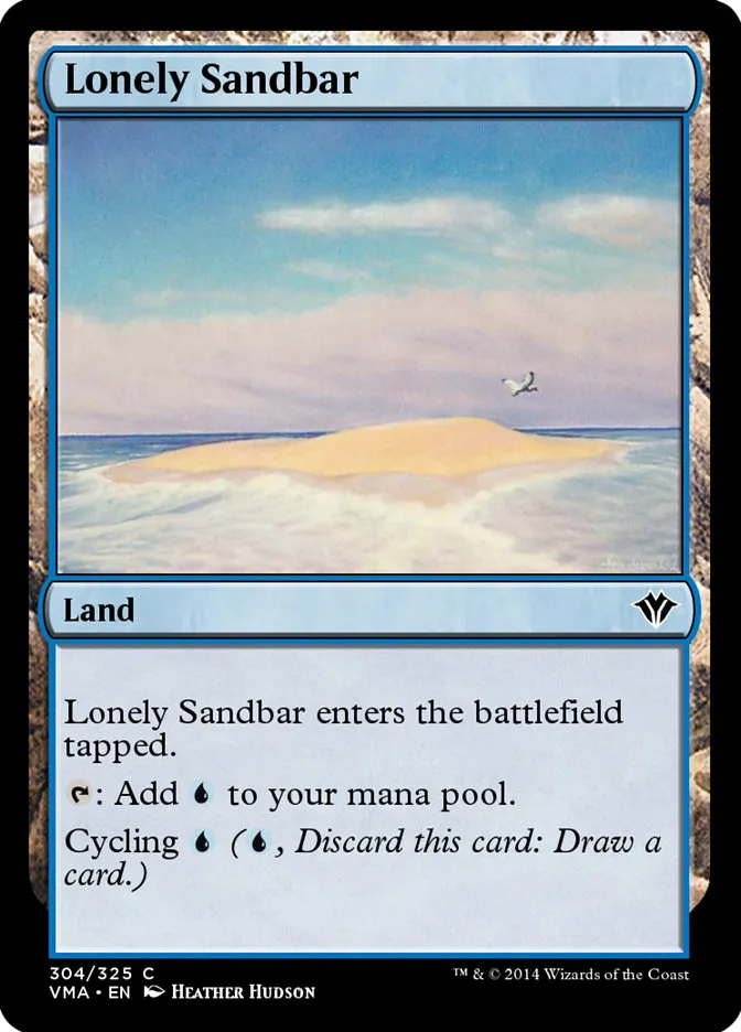 2014 Vintage Masters Lonely Sandbar common #304 unlisted card image