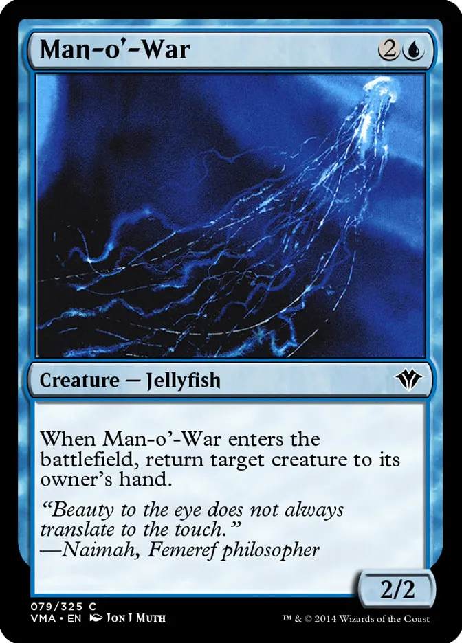 2014 Vintage Masters Man-o'-War common #79 unlisted card image
