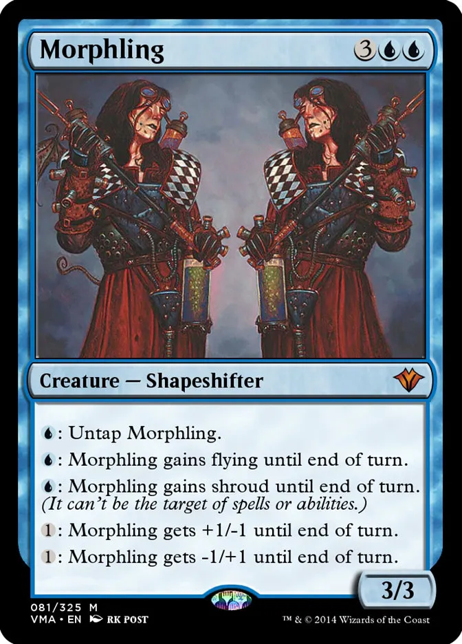 2014 Vintage Masters Morphling mythic #81 unlisted card image