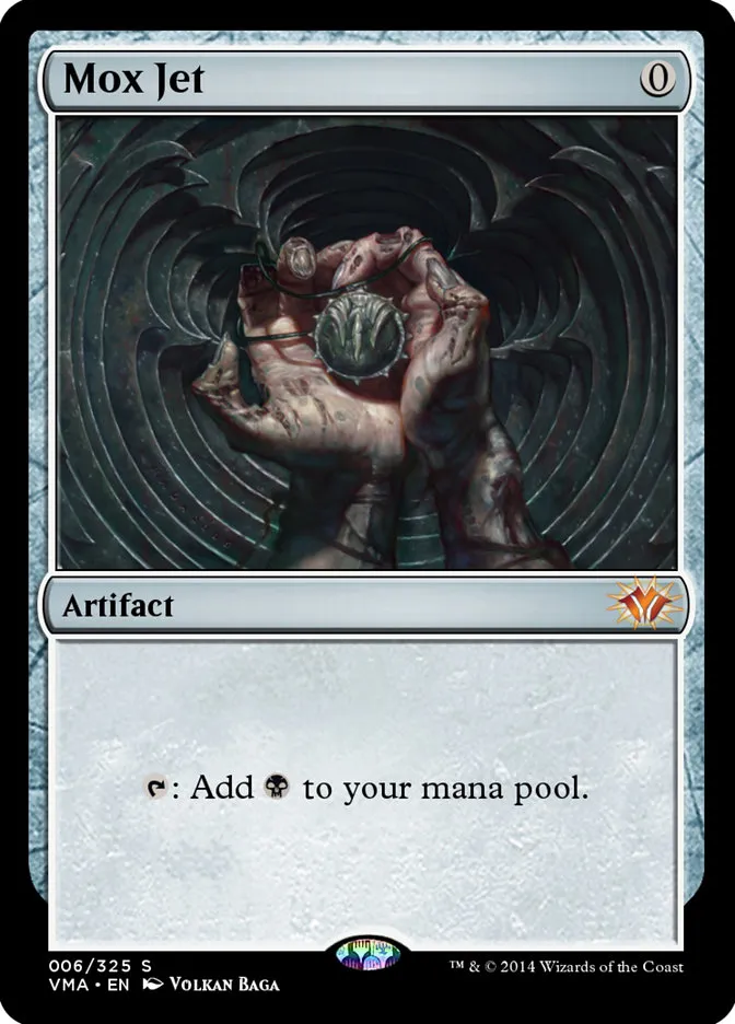 2014 Vintage Masters Mox Jet bonus #6 unlisted card image