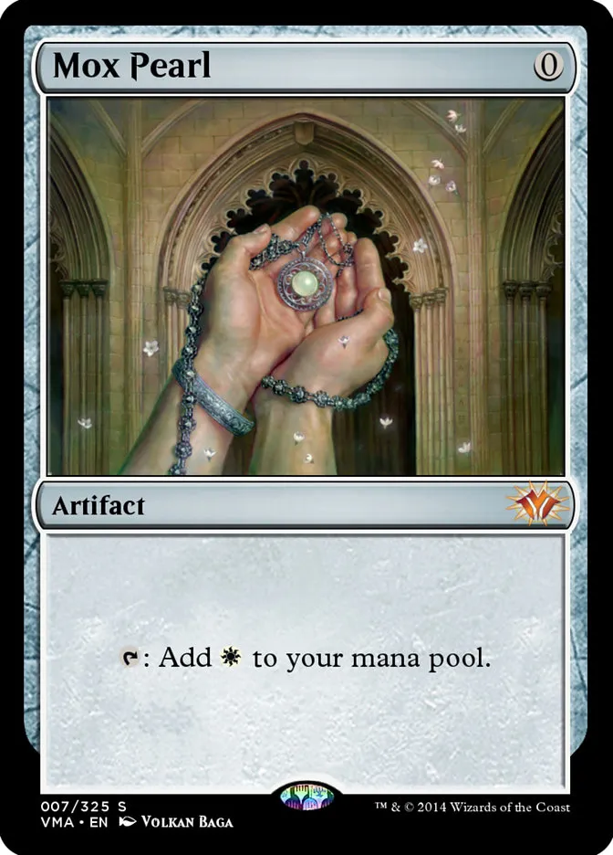 2014 Vintage Masters Mox Pearl bonus #7 unlisted card image