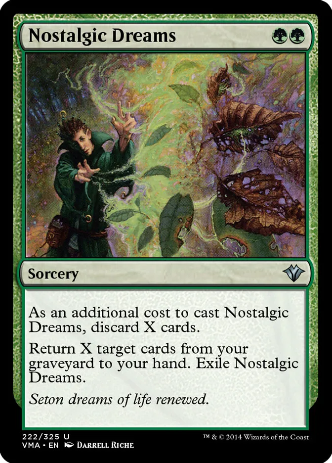 2014 Vintage Masters Nostalgic Dreams uncommon #222 unlisted card image