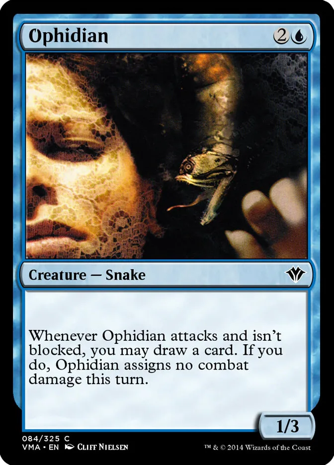 2014 Vintage Masters Ophidian common #84 unlisted card image