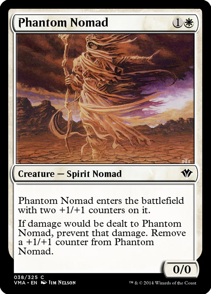 2014 Vintage Masters Phantom Nomad common #38 unlisted card image