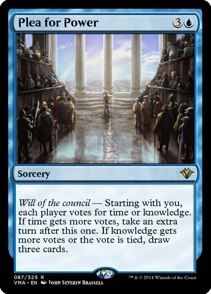 2014 Vintage Masters Plea for Power rare #87 unlisted card image