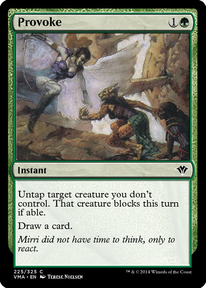 2014 Vintage Masters Provoke common #225 unlisted card image