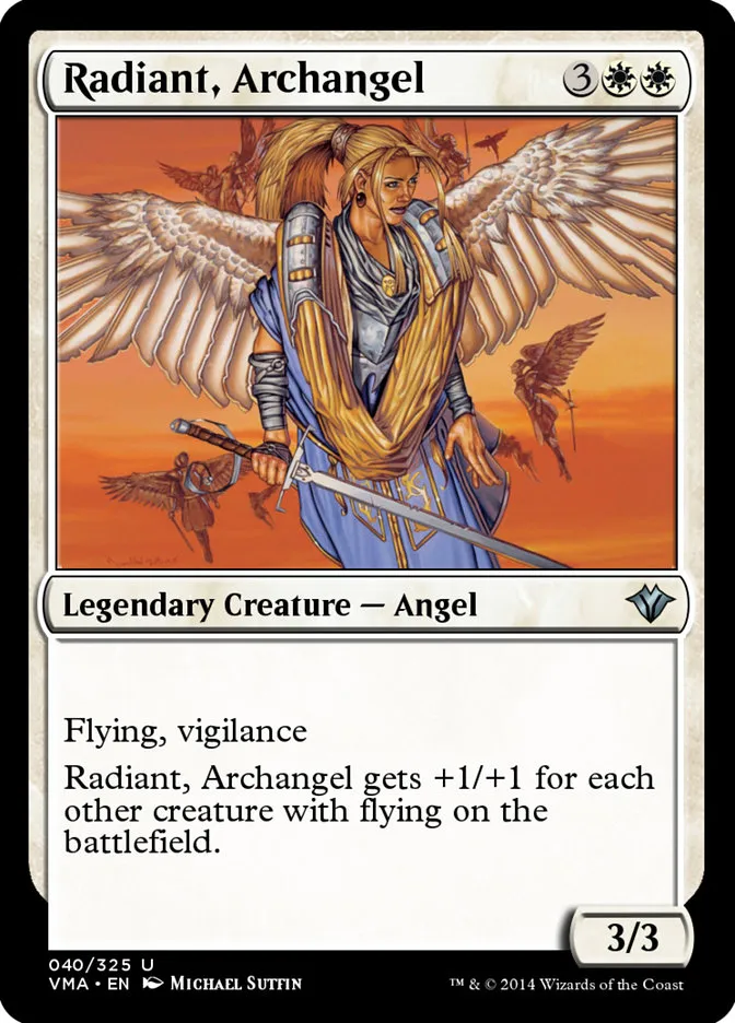 2014 Vintage Masters Radiant, Archangel uncommon #40 unlisted card image