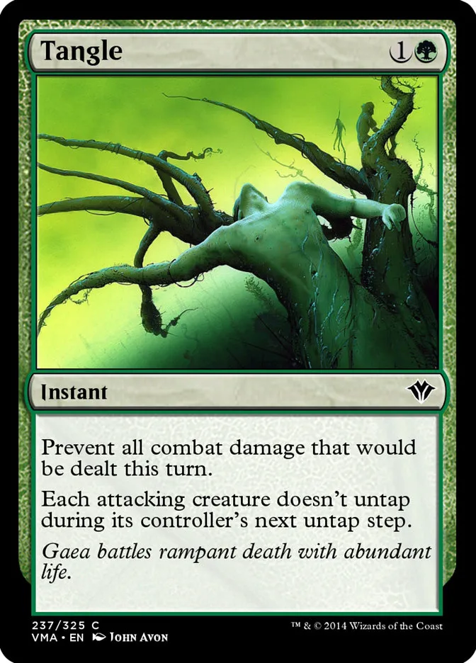 2014 Vintage Masters Tangle common #237 unlisted card image