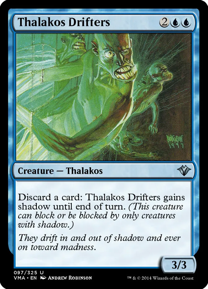 2014 Vintage Masters Thalakos Drifters uncommon #97 unlisted card image