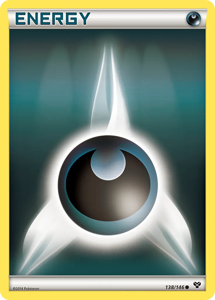 2014 XY Darkness Energy Common #138/146 Common card image