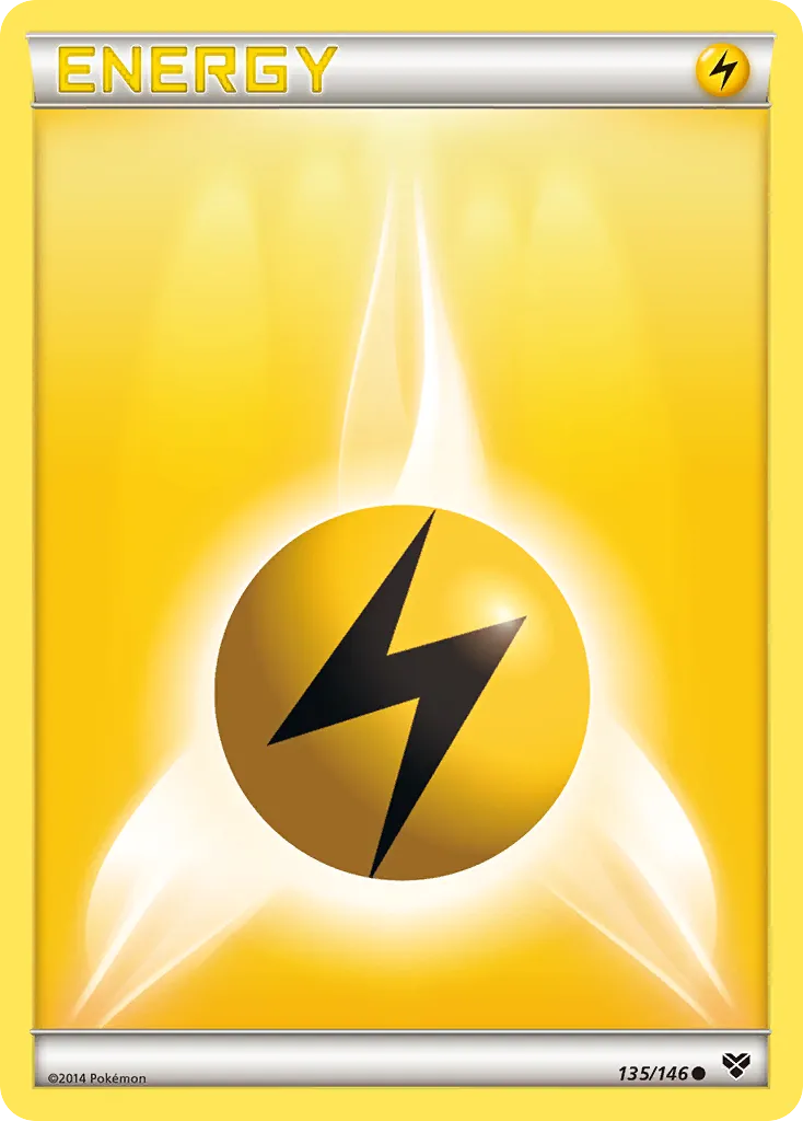 2014 XY Lightning Energy Common #135/146 Common card image