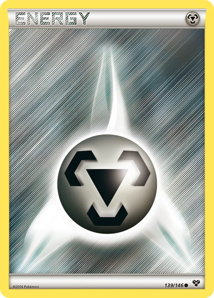 2014 XY Metal Energy #139/146 Common card image