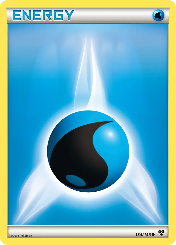 2014 XY Water Energy #134/146 Common card image