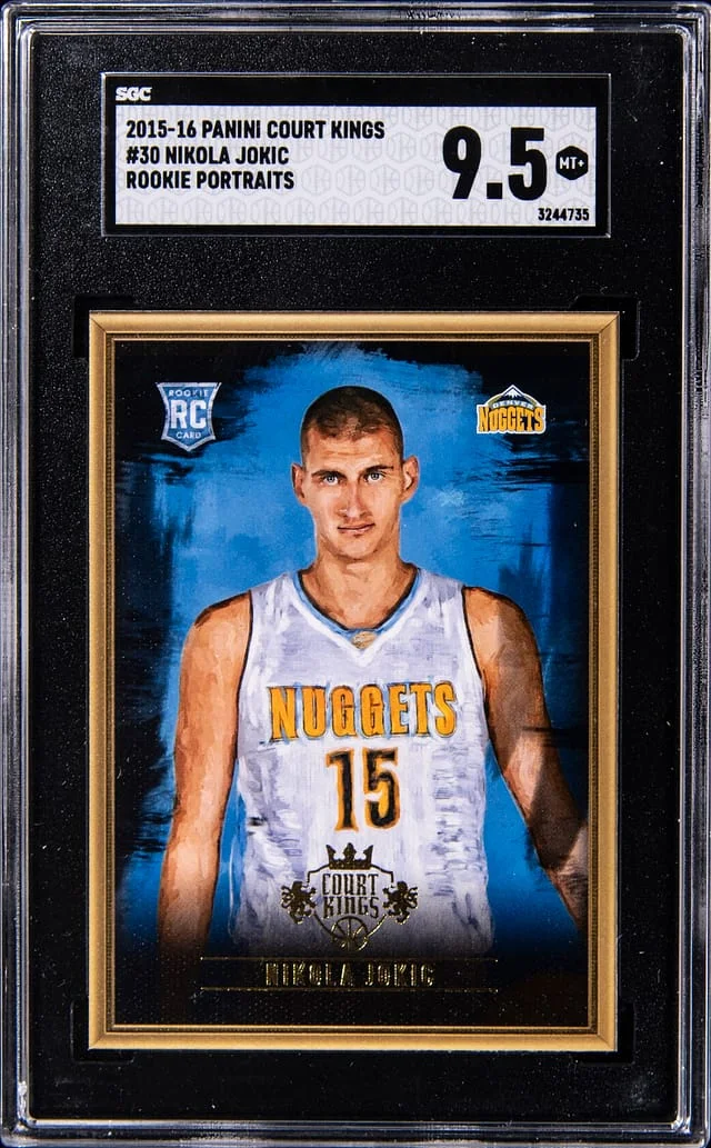 2015-16 Panini Court Kings Nikola Jokic Portraits #30 card image