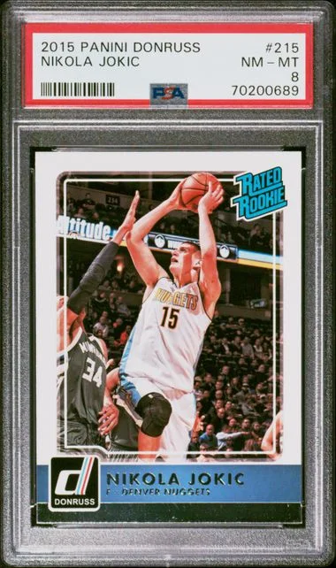 2015-16 Panini Donruss Nikola Jokic Rated Status #215 card image