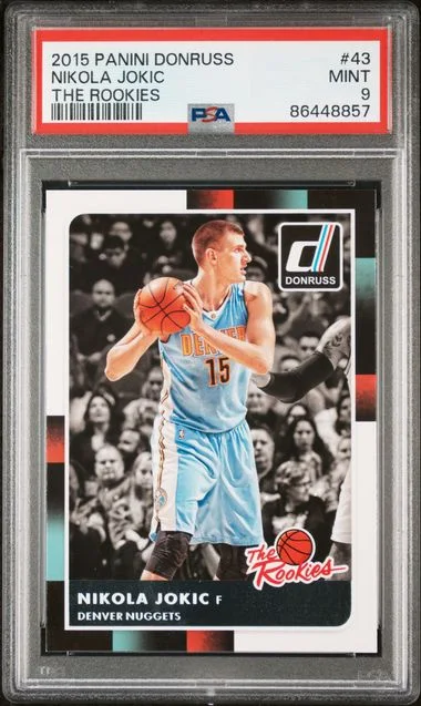 2015-16 Panini Donruss Nikola Jokic The Rookies #43 card image