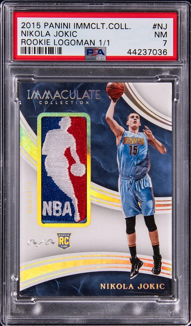 2015-16 Panini Immaculate Collection Nikola Jokic Logoman #RL-NJ card image