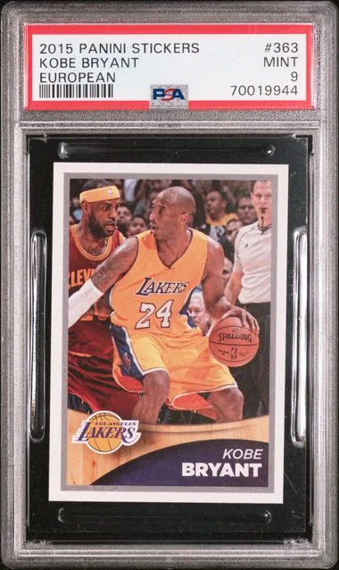2015-16 Panini Kobe Bryant Stickers European #363 card image