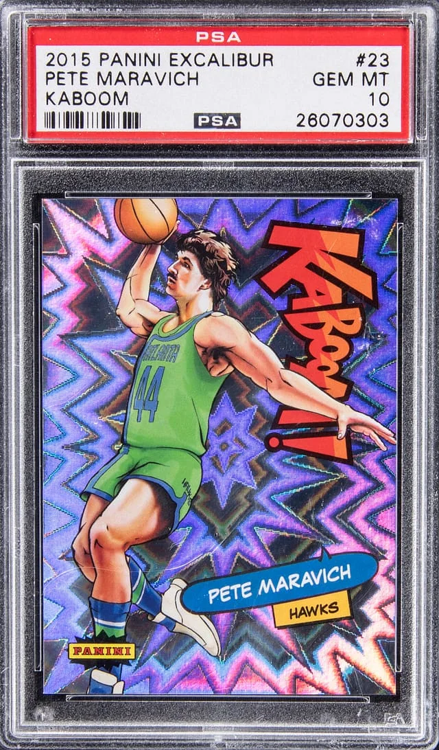 2015-16 Panini Pete Maravich Excalibur Kaboom! #23 card image