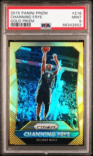 2015-16 Panini Prizm Channing Frye Gold Prizm #216 card image