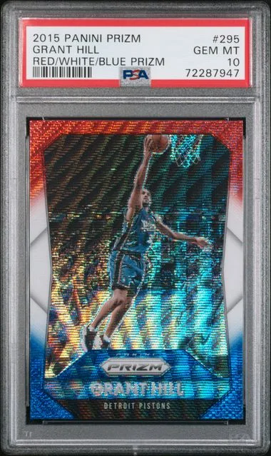 2015-16 Panini Prizm Grant Hill Red/White/Blue Prizm #295 card image