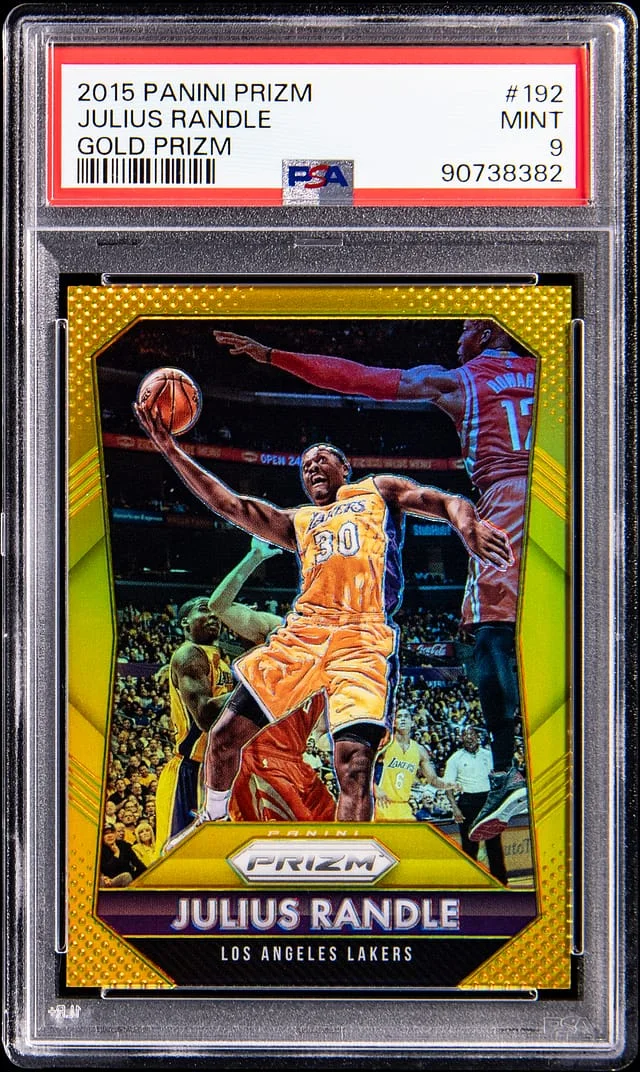 2015-16 Panini Prizm Julius Randle Gold Prizm #192 card image