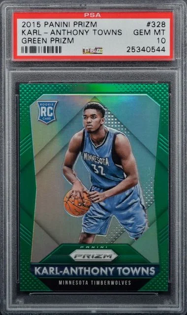 2015-16 Panini Prizm Karl-Anthony Towns #328 card image