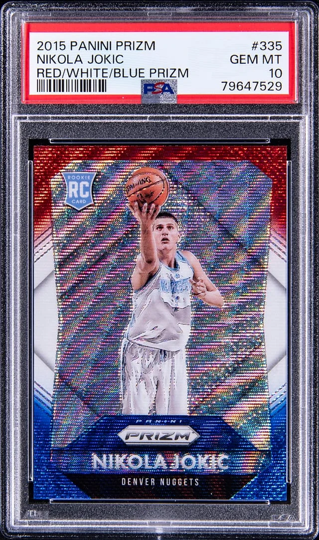 2015-16 Panini Prizm Nikola Jokic #335 card image