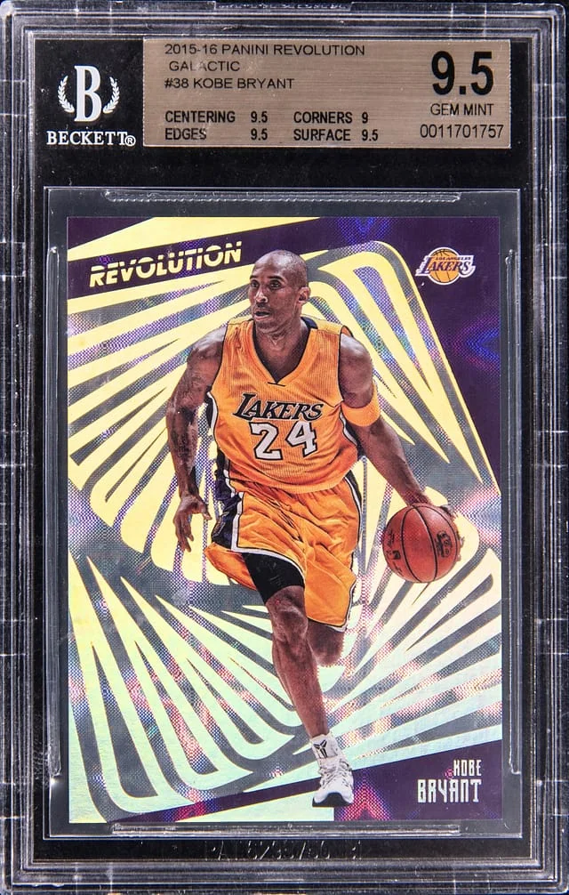 2015-16 Panini Revolution Kobe Bryant Galactic #38 card image