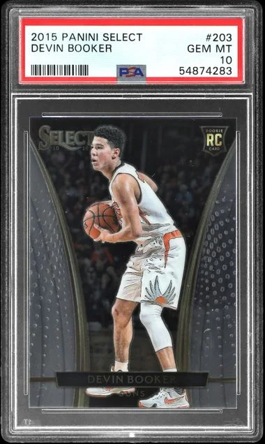 2015-16 Panini Select Devin Booker #203 card image