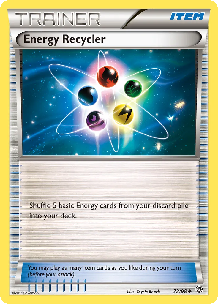2015 Ancient Origins Energy Recycler #72/98 Uncommon card image