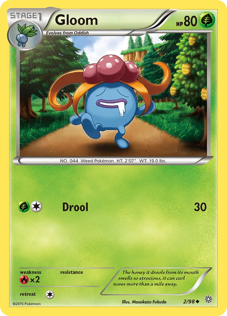 2015 Ancient Origins Gloom #02/98 Uncommon card image