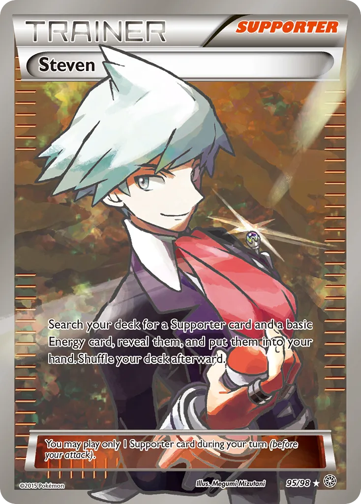 2015 Ancient Origins Steven #95/98 Rare Ultra card image