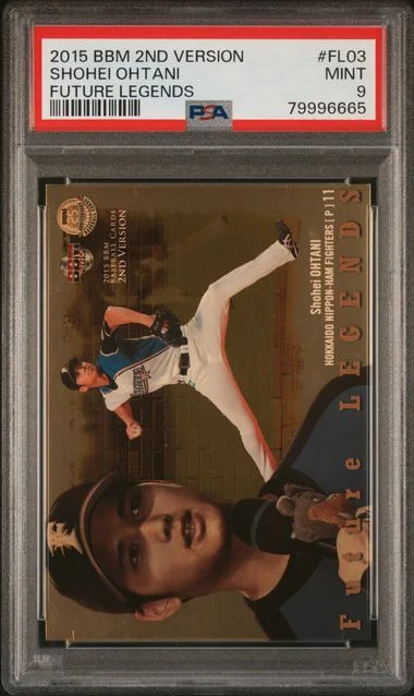 2015 Bbm 2nd Version Future Legends Shohei Ohtani #FL03 card image