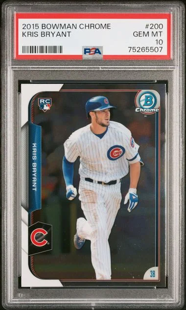 2015 Bowman Chrome Kris Bryant #200 card image