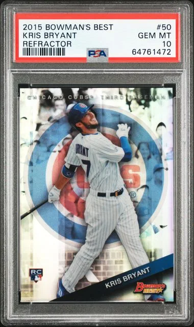 2015 Bowman's Best Kris Bryant #50 card image